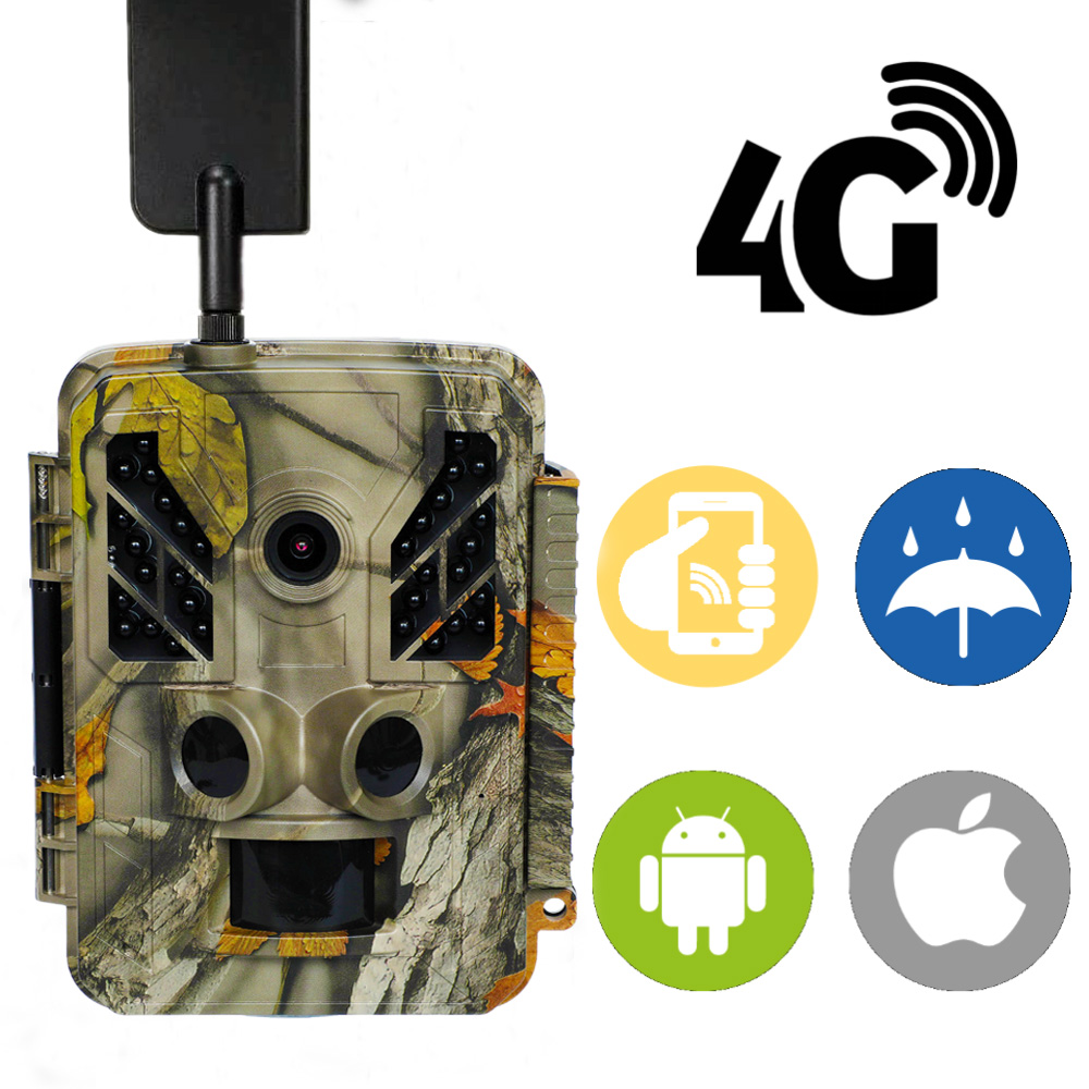 Nejlepší kamera Guarder 4G LTE MMS GPRS FTP 36MP APP Command Hunting Trail