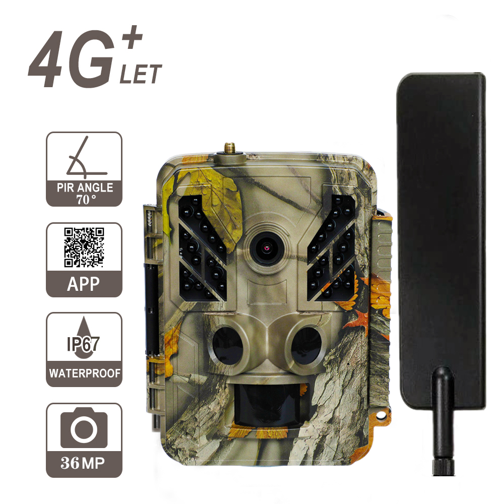 Nejlepší kamera Guarder 4G LTE MMS GPRS FTP 36MP APP Command Hunting Trail